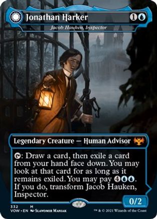 Jonathan Harker - Jacob Hauken, Inspector