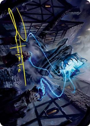 Dreamshackle Geist Art Card (Gold-Stamped Signature)