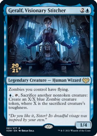Geralf, Visionary Stitcher