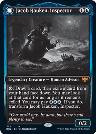 Jacob Hauken, Inspector