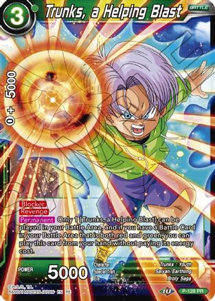 Trunks, a Helping Blast - Mythic Booster - Dragon Ball Super: Masters