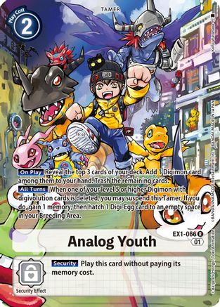 Analog Youth (Alternate Art) - Classic Collection (EX01)