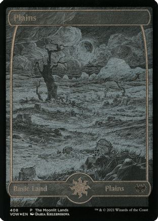 Plains (Moonlit Land) (Foil Etched)