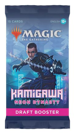 Magic The Gathering Kamigawa Neon Dynasty 3-Booster Draft Pack 45 Magic Cards 