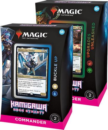 Kamigawa Neon Dynasty Commander Decks Set of 2