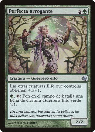 Imperious Perfect (Spanish) - "Perfecta arrogante"