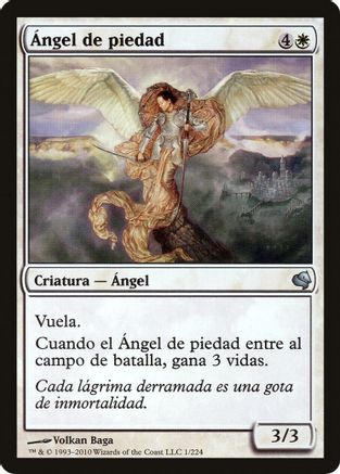 Angel of Mercy (Spanish) - "Angel de piedad"