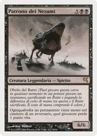 Patron of the Nezumi (Italian) - "Patrono dei Nezumi"