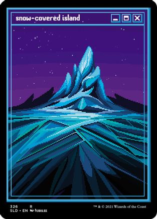 Snow-Covered Island (PixelSnowLands.jpg)