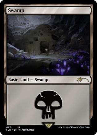Swamp (Secret Lair x Arcane: Lands)