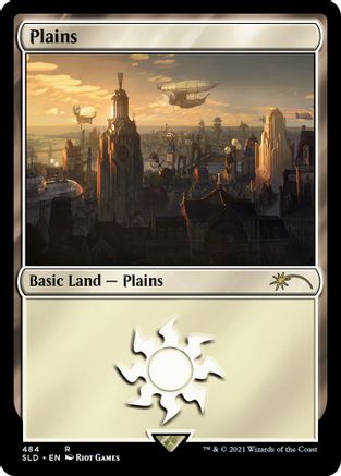 Plains (Secret Lair x Arcane: Lands)