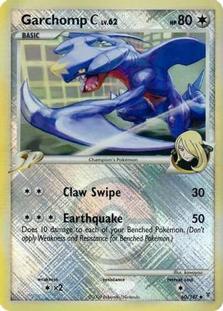 League & Championship Cards Garchomp C - 60/147 (League Promo) #060
