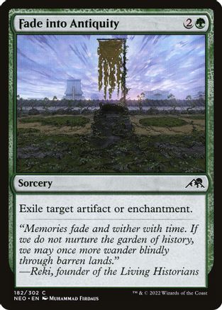 Fade into Antiquity