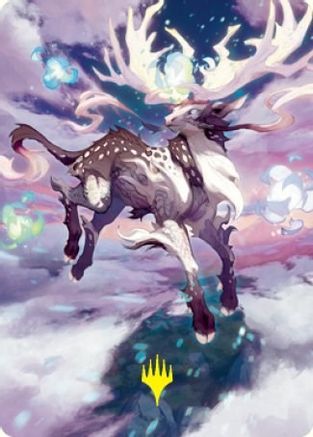 Hinata, Dawn-Crowned Art Card (Gold-Stamped Signature)