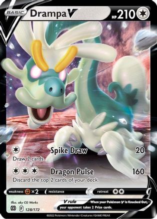 SWSH09: Brilliant Stars Drampa V #128
