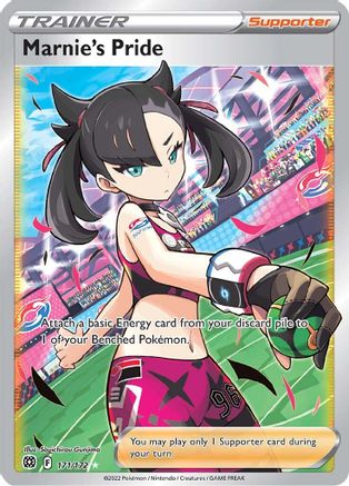 SWSH09: Brilliant Stars Marnie's Pride (Full Art) #171
