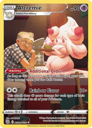 SWSH09: Brilliant Stars Trainer Gallery Alcremie #TG08