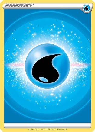 Water Energy (2022 Unnumbered)  Brilliant Stars Pokémon card