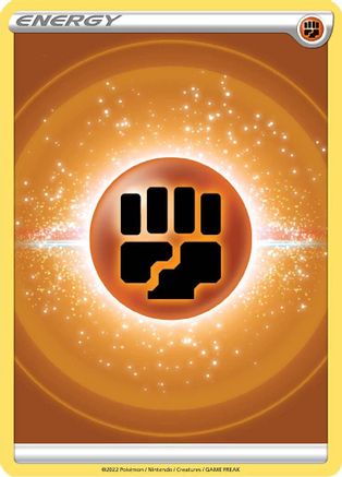 Fighting Energy (2022 Unnumbered)  Brilliant Stars Pokémon card