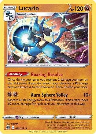Deck Exclusives Lucario #079