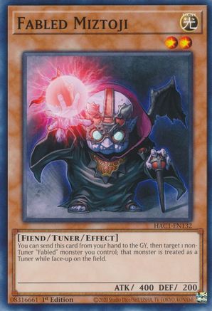 Fabled Miztoji Hidden Arsenal Chapter 1 Yugioh