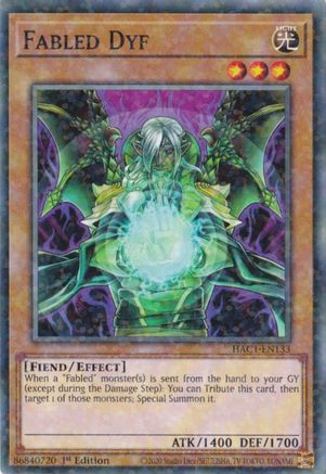 Fabled Dyf Duel Terminal Hidden Arsenal Chapter 1 Yugioh