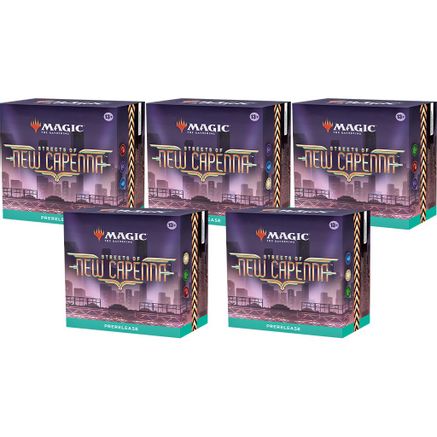Streets of New Capenna Prerelease Pack Set of 5