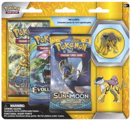 Pokemon 2 Booster Pack Blister w/ 3 Legendary Beasts Promo Cards NEW DEAL! 