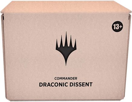 Commander Legends Battle for Baldurs Gate Commander Deck Draconic Dissent Minimal Packaging