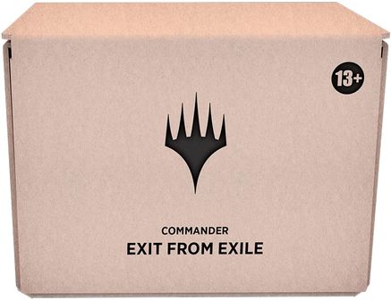 Commander Legends Battle for Baldurs Gate Commander Deck Exit from Exile Minimal Packaging