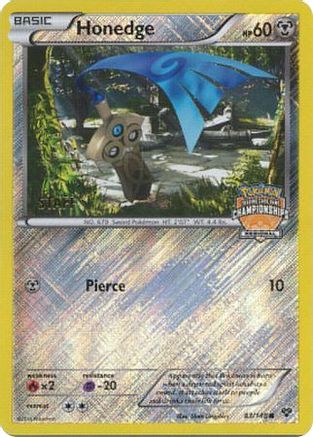League & Championship Cards Honedge 83/146 (Regional Championships) [Staff] #083