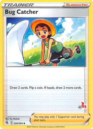 Battle Academy 2022 Bug Catcher - 226/264 (#47 Cinderace Stamped) #226