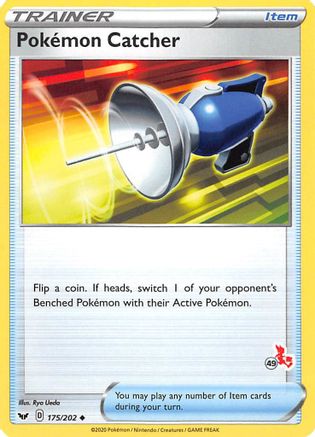 Battle Academy 2022 Pokemon Catcher - 175/202 (#49 Cinderace Stamped) #175