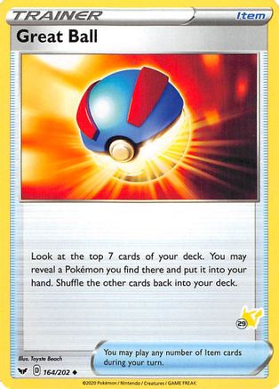 Battle Academy 2022 Great Ball - 164/202 (#29 Pikachu Stamped) #164