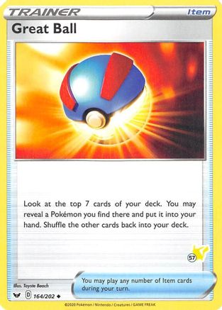 Battle Academy 2022 Great Ball - 164/202 (#57 Pikachu Stamped) #164