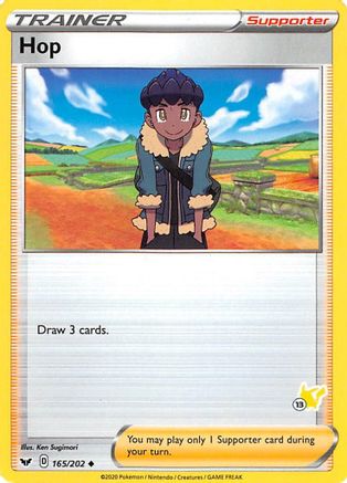 Battle Academy 2022 Hop - 165/202 (#13 Pikachu Stamped) #165