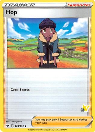 Battle Academy 2022 Hop - 165/202 (#42 Pikachu Stamped) #165