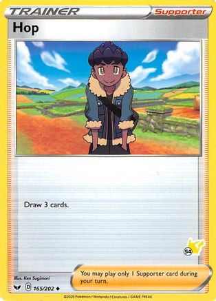 Battle Academy 2022 Hop - 165/202 (#54 Pikachu Stamped) #165