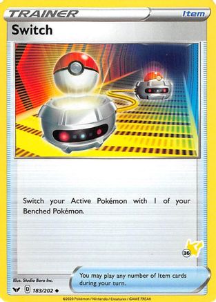 Battle Academy 2022 Switch - 183/202 (#36 Pikachu Stamped) #183