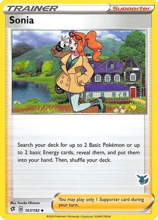 Battle Academy 2022 Sonia - 167/192 (Eevee Stamped) #167