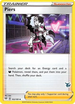 Battle Academy 2022 Piers - 165/189 (Eevee Stamped) #165
