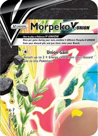 SWSH: Sword & Shield Promo Cards Morpeko V-Union #SWSH215