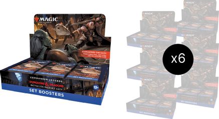 Commander Legends Battle for Baldurs Gate Set Booster Box Case