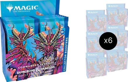 Commander Legends Battle for Baldurs Gate Collector Booster Box Case