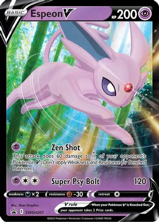 SWSH: Sword & Shield Promo Cards Espeon V #SWSH201