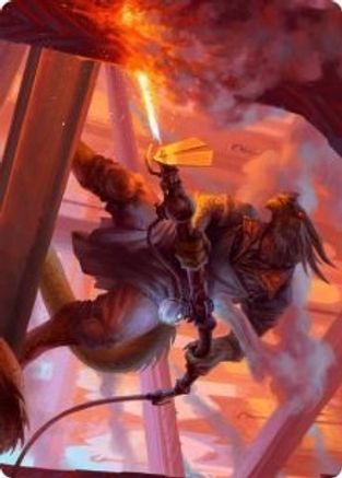 Plasma Jockey Art Card