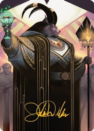 Jetmir, Nexus of Revels Art Card (68/81) (Gold-Stamped Signature)
