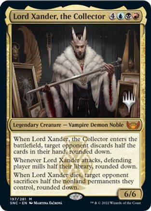 Lord Xander, the Collector