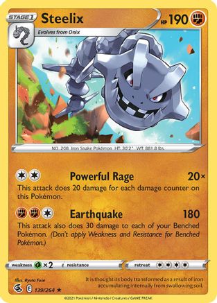 Deck Exclusives Steelix #139