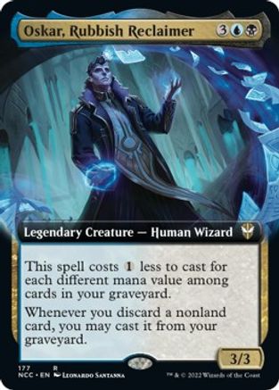 Oskar, Rubbish Reclaimer (Extended Art)